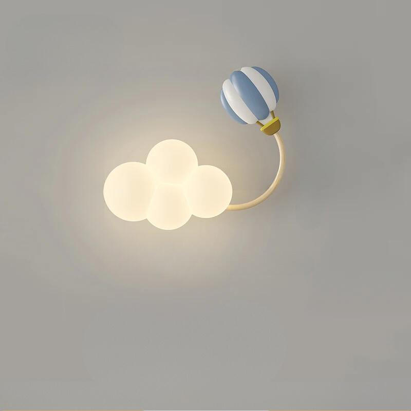 CartoonAirplane Light - Kids Bedroom Airplane Wall Lamp