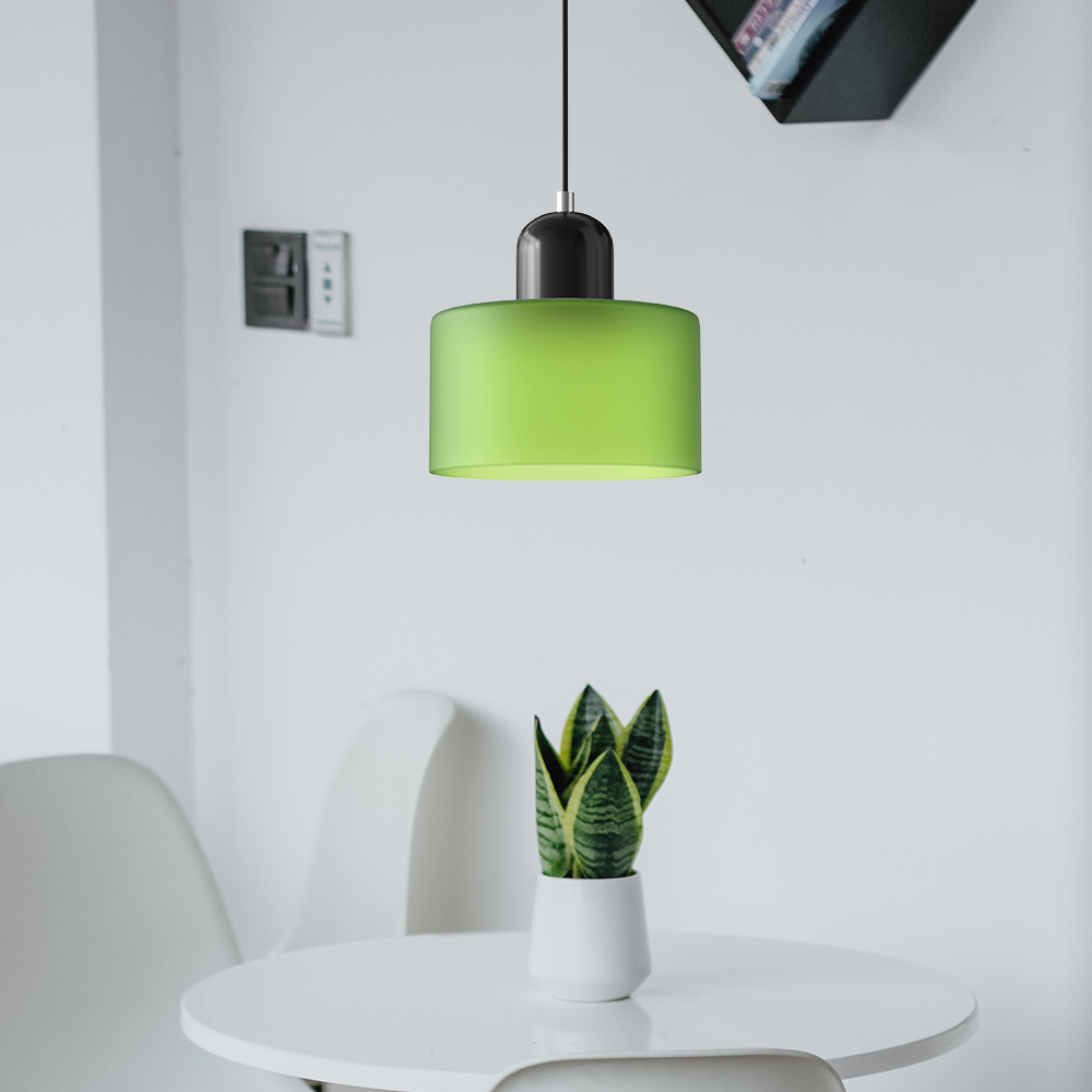 Bauhaus Creative Glass Pendant Light - Colored Glass for an Elegant Interior