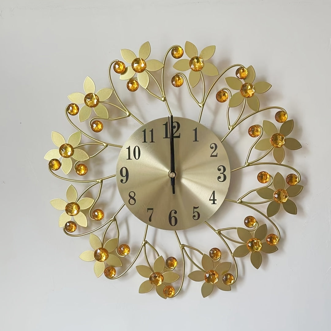 EleganceClock - Horloge murale design 14 pouces au style minimaliste