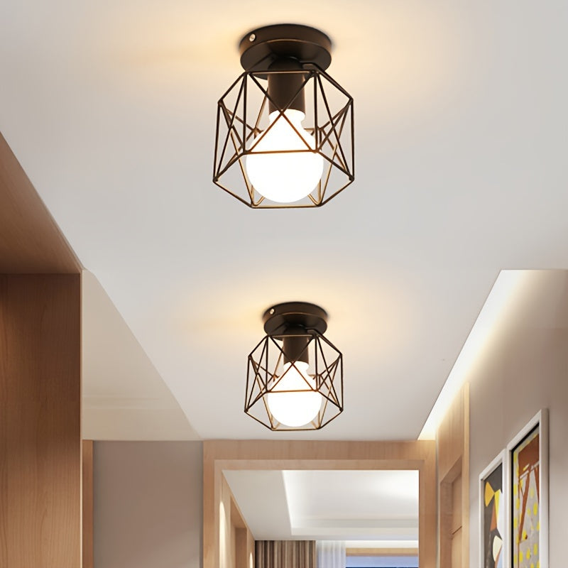 NordicLight - Minimalist Black Ceiling Light for Kitchens