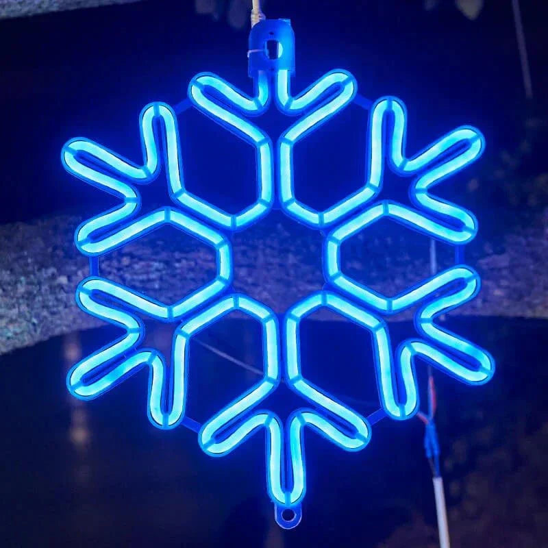 SterrenLicht - Guirlande Lumineuse LED Flocon de Neige pour Fêtes