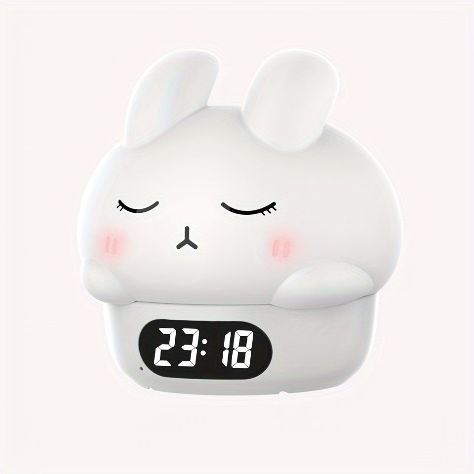 GlowTime - Compact USB Rechargeable Travel Alarm Clock