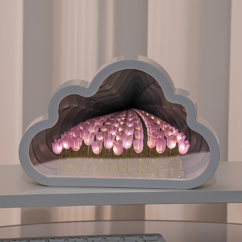 TulipGlow Lamp - Tulip LED Night Light for a Soft, Romantic Bedroom