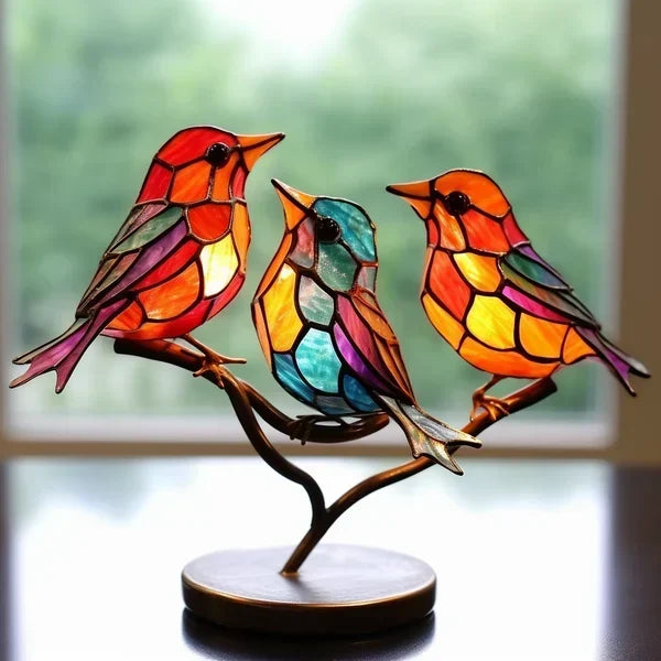 LuxeBird - Handmade Glass Birds for Home Decor