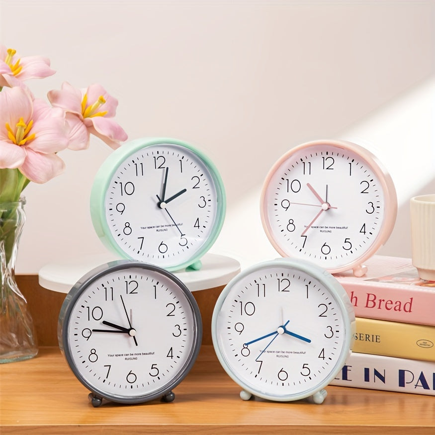 TickTockCharm - Minimalist Cartoon Analog Alarm Clock
