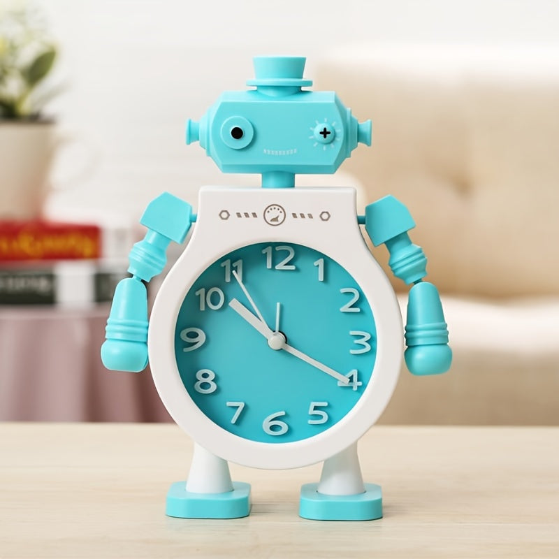 TimeBuddy Clock - Playful Robot Alarm Clock with Alarm and Timer