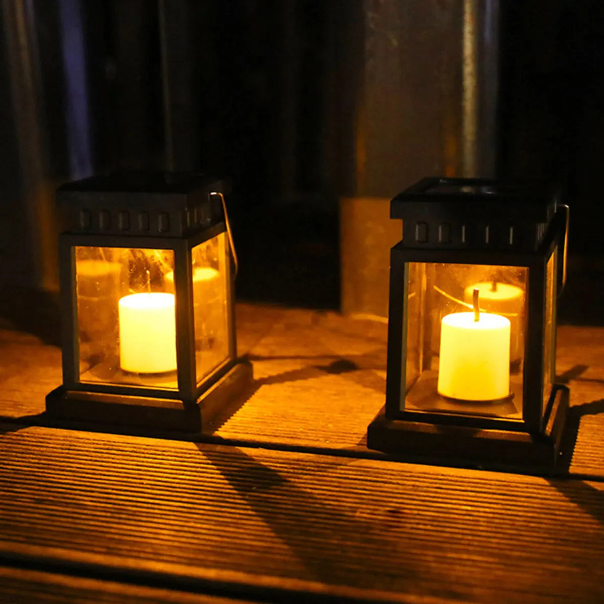SoleilChaleur - Lanterne Solaire LED Suspendue pour Jardin