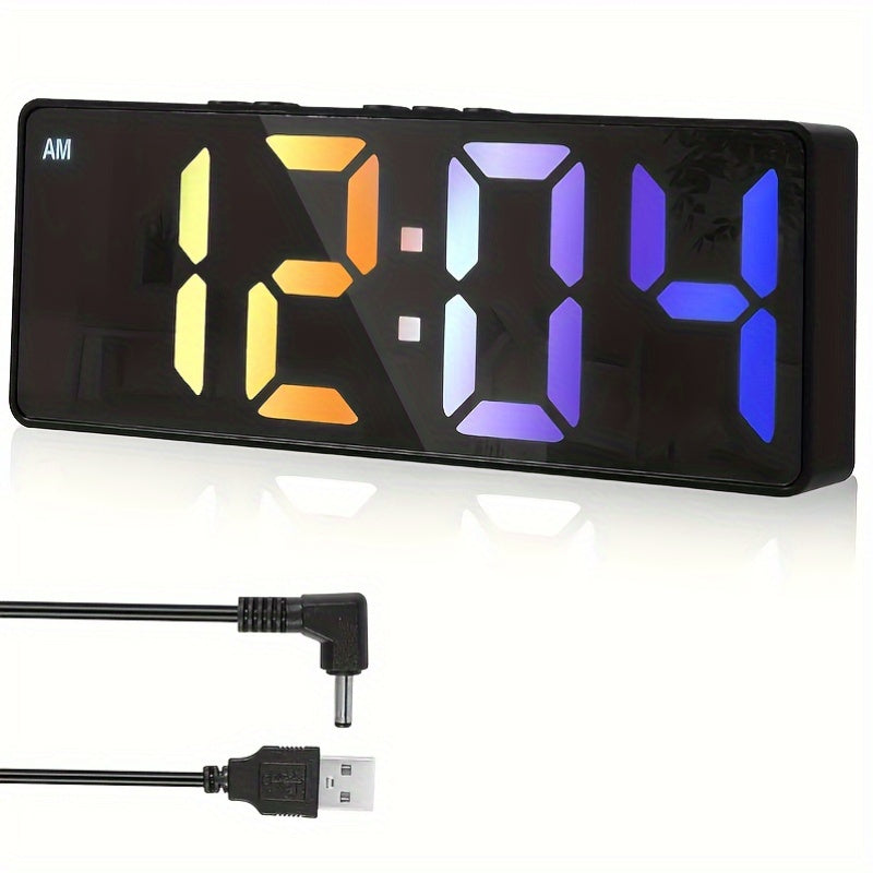 Chronara Clock - LED Digital Alarm Clock with Date Display