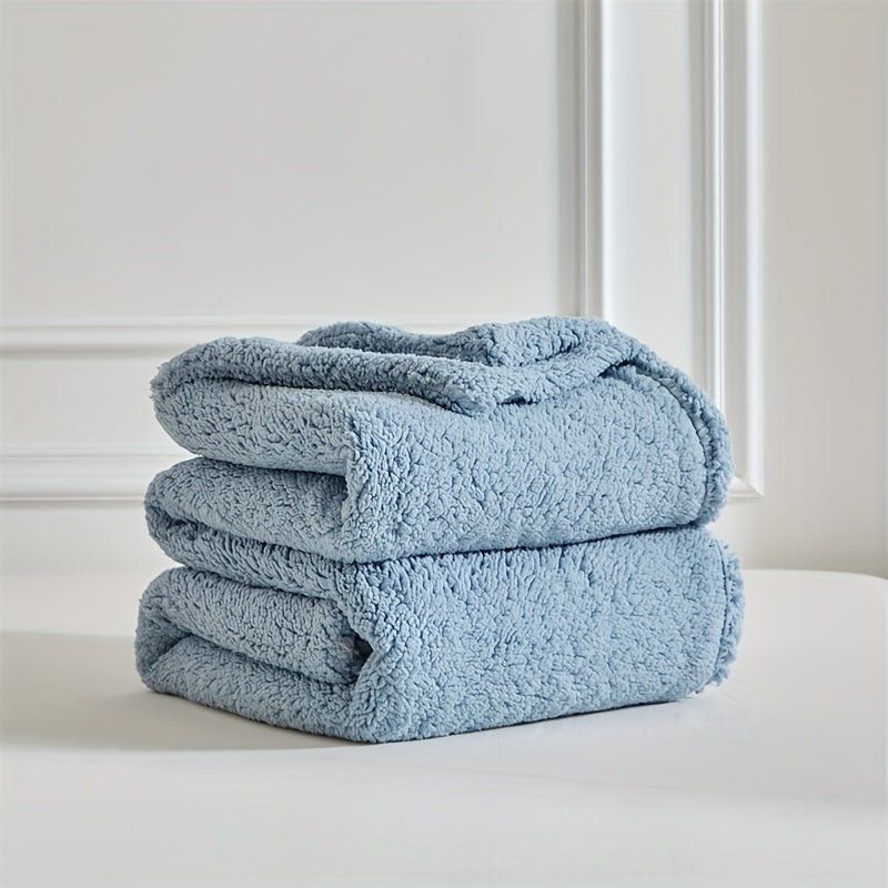 Yalnest - Luxurious Sherpa Fleece Blanket for Winter