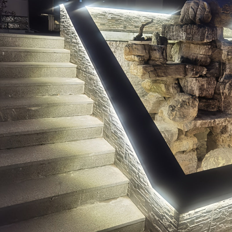 SolarFlex Light - Flexible Solar LED Strip with Remote Control for Outdoor Use