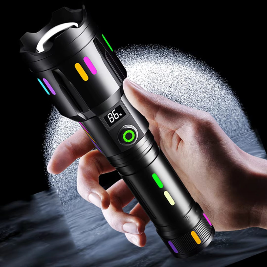 LumenPro - Lampe torche LED puissante pour l'aventure