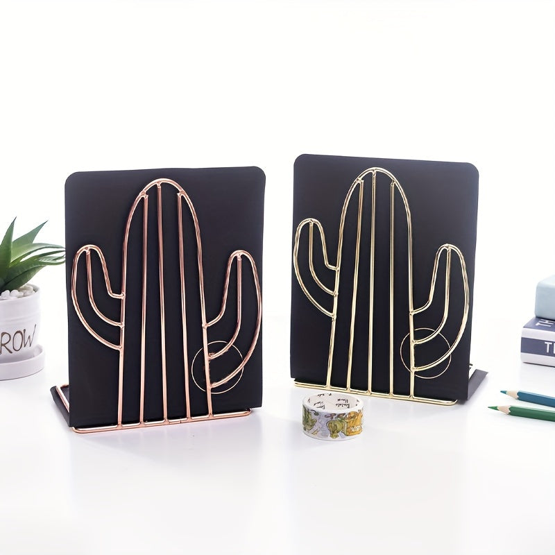CactusIron - Playful Iron Bookends for Kids' Rooms