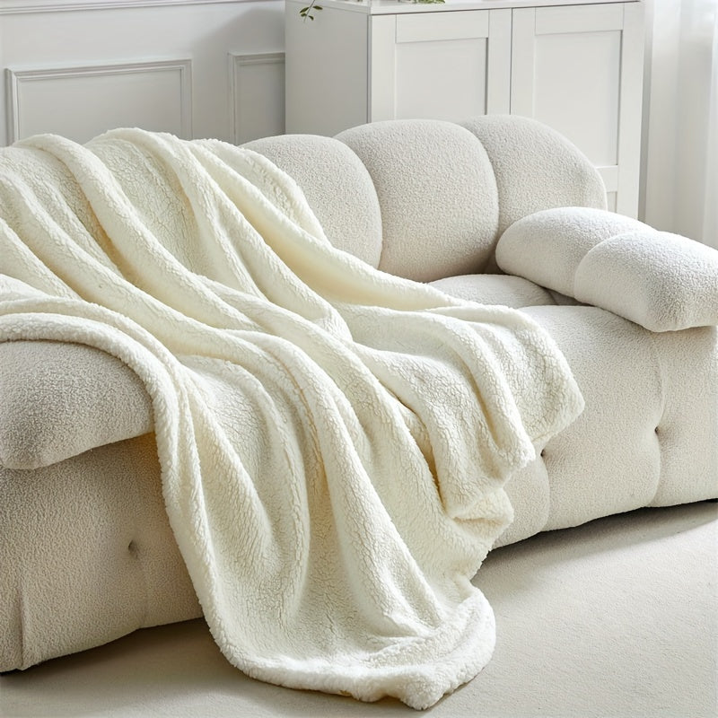 Yalnest - Luxurious Sherpa Fleece Blanket for Winter