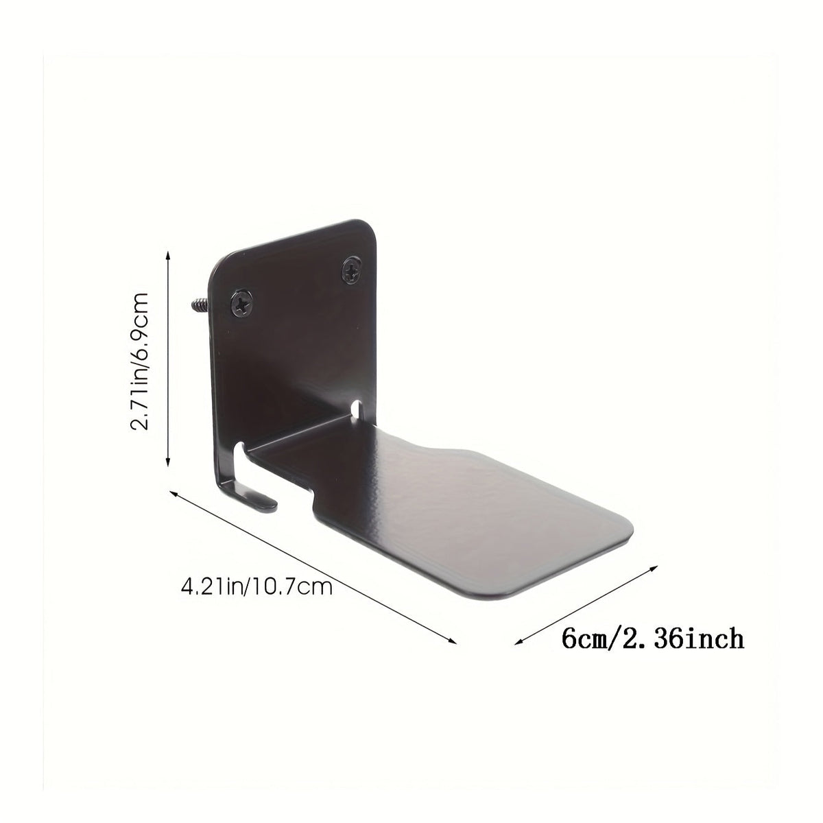 MetalShelf - Elegant Metal Bookends for Any Interior