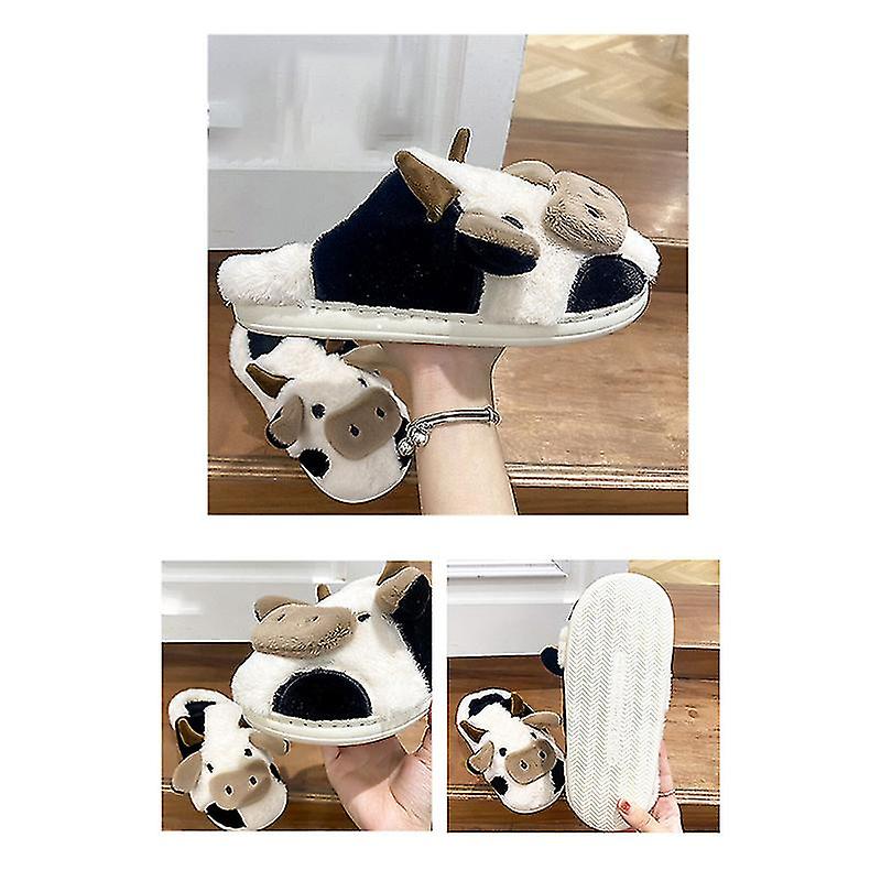 CozyCows - Luxury Warm Slippers with Non-Slip Sole