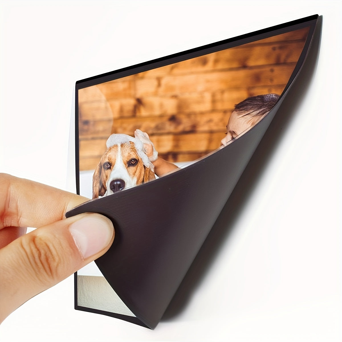Emclip - Magnetic Photo Frames Set of 6 for Fridge