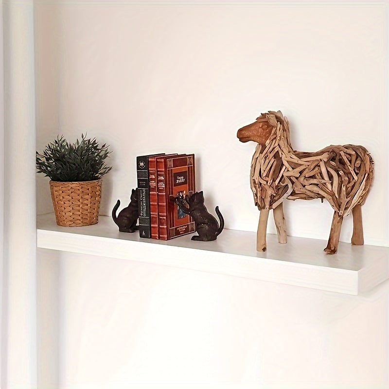 IronVintage - Cast Iron Bookends with Timeless Vintage Style