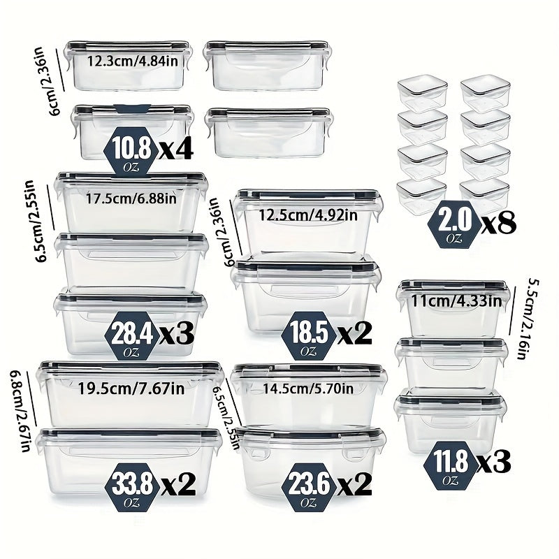 Zorbin - 24-Piece Leakproof Food Storage Container Set