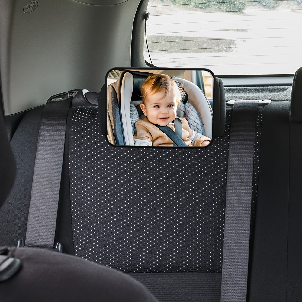 BabySafe - Wide-View Car Mirror for Rear-Facing Baby Car Seats