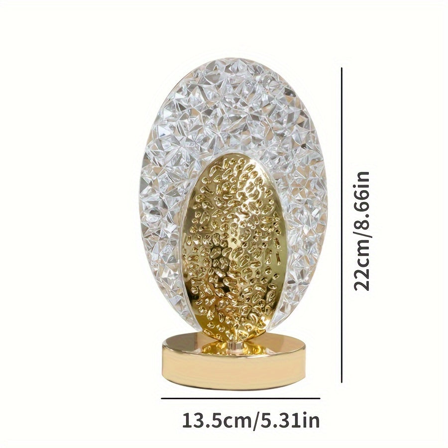 FeatherLamp - Touch-Control USB Table Lamp with Feather Design