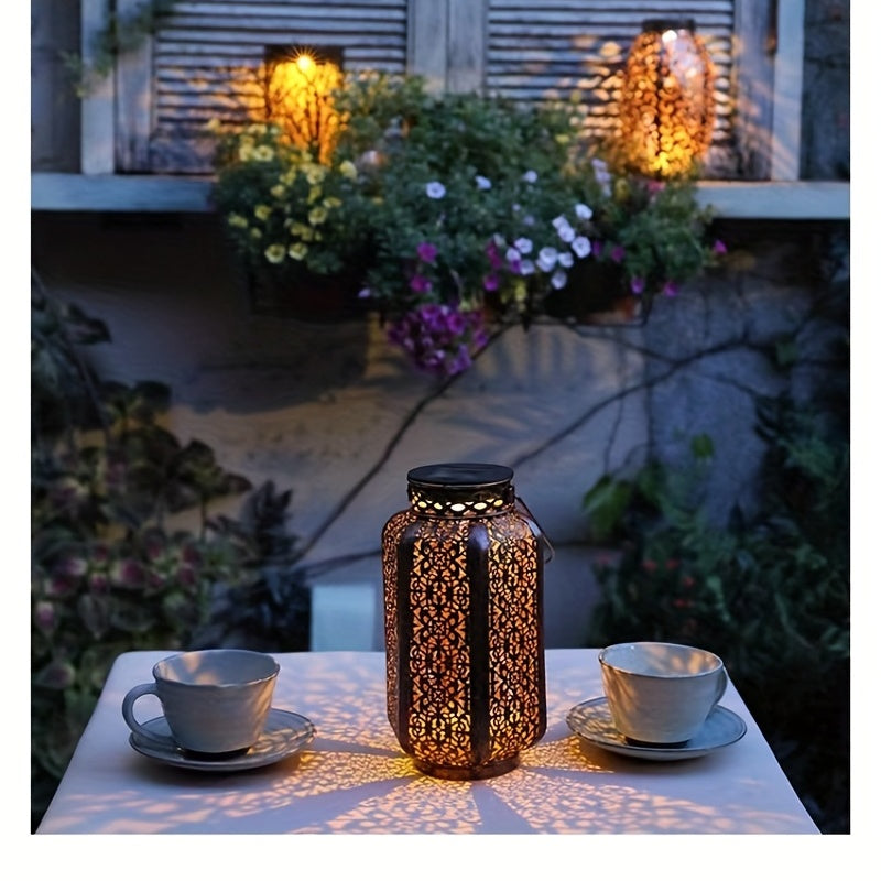 SolarGlow Lantern - Solar Powered LED Garden Lantern