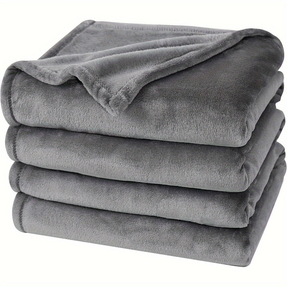 UltraSoft - Reversible Ultra-Soft Fleece Throw Blanket