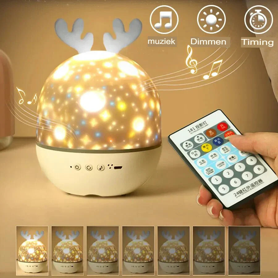 Constella - Kids' Starry Sky Projector Lamp