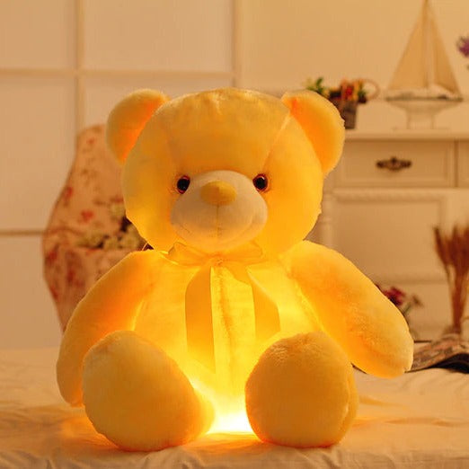 GlowBuddy - Cuddly LED Night Light Teddy Bear for Kids