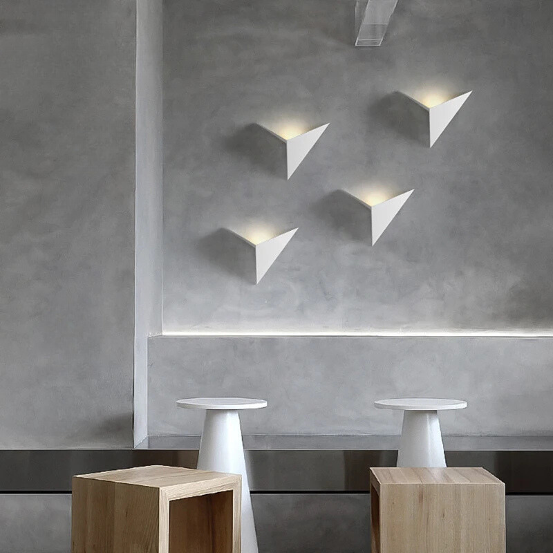 TriGlow Light - Modern 3W LED Wall Light