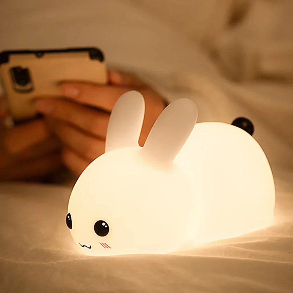 BunnyGlow - Adorable Veilleuse LED pour Enfants