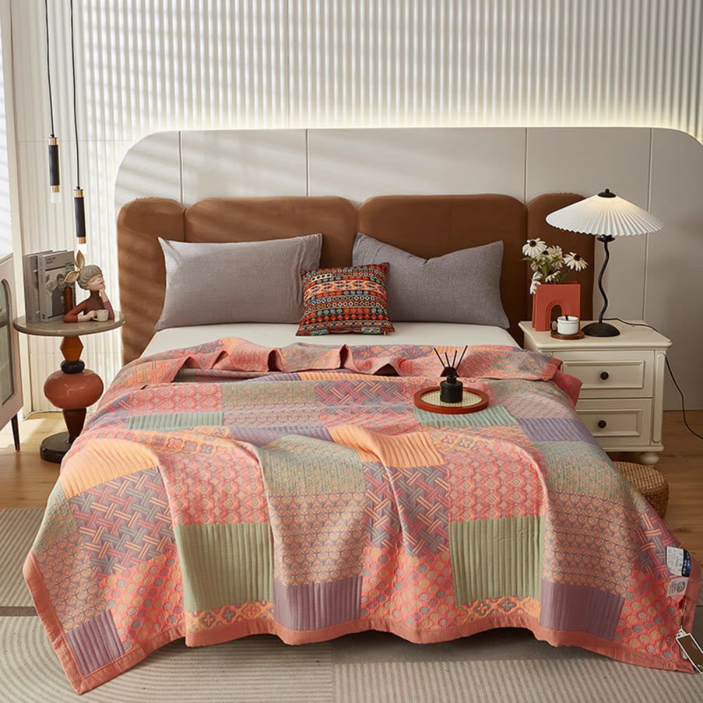 Pandora - Reversible Colorful Duvet in Soft Cotton