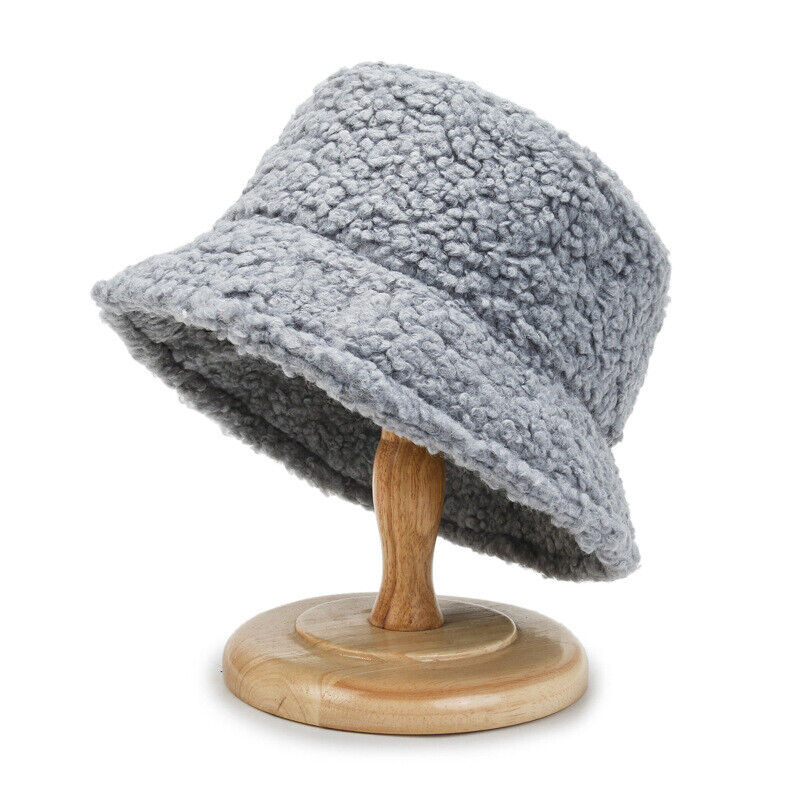 CozySheep - Lambswool Teddy Bucket Hat in 6 Colours