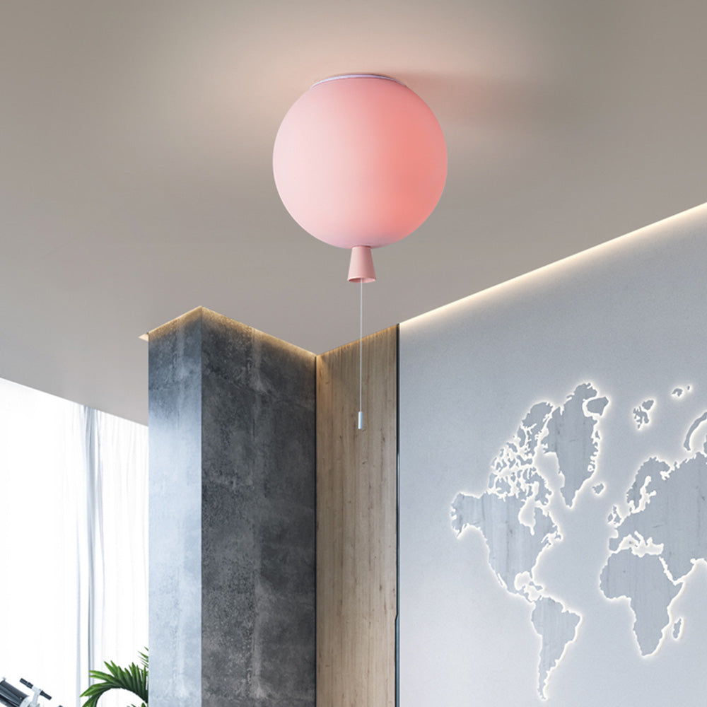 BalloonGlow Pendant - Colorful LED Balloon Light for Bedrooms