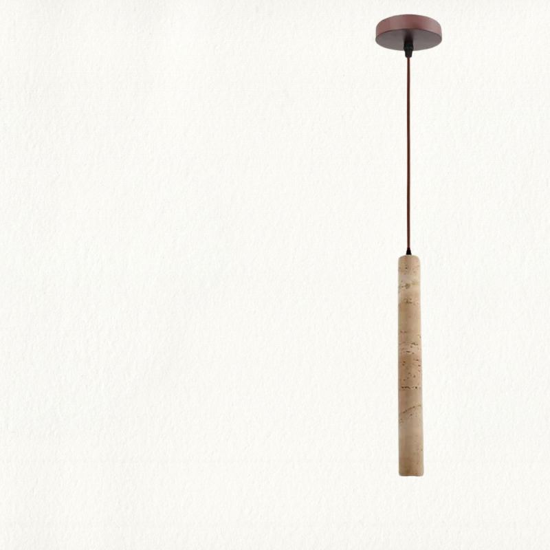 TranquilGlow Chandelier - Wabi-Sabi Stone Chandelier for a Calming Glow