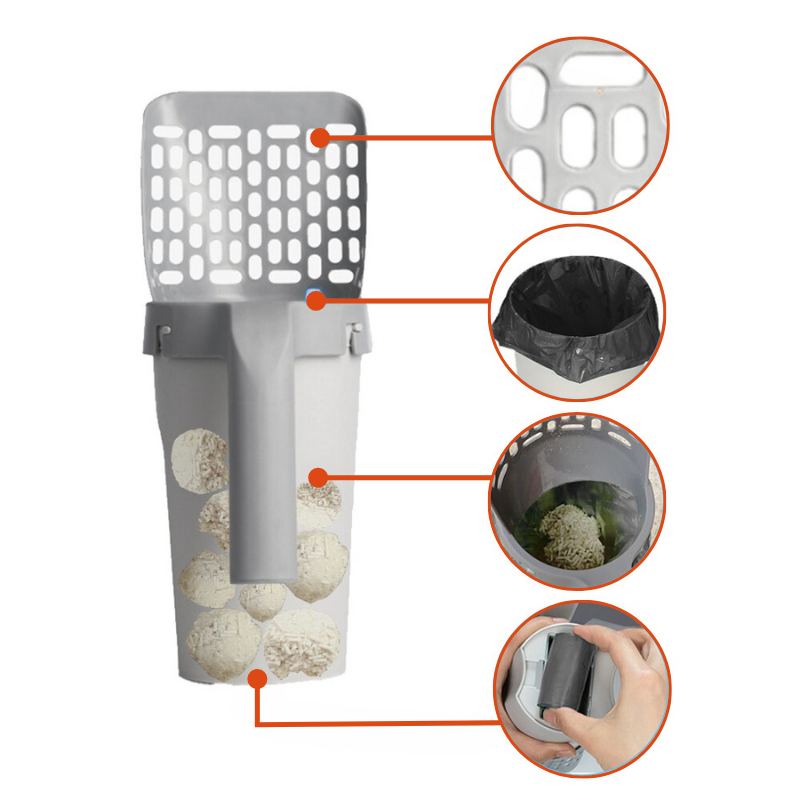 EasyScoop - Hygienic Odour-Free Cat Litter Scoop