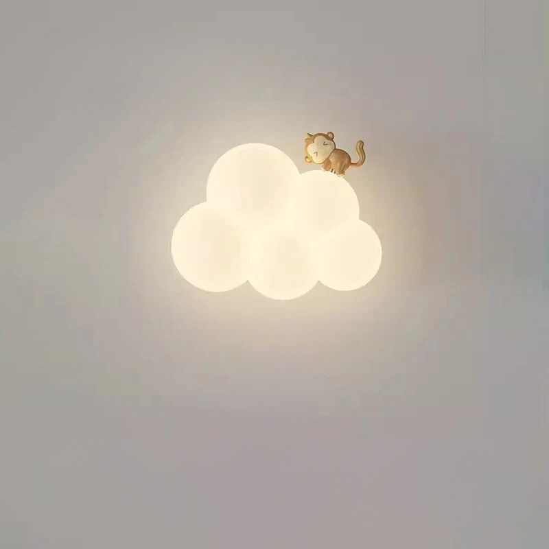 CloudLight - Modern LED Wall Lamp for Kids Bedroom