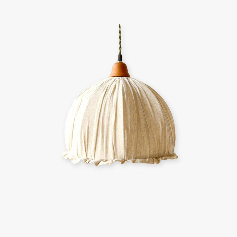 EcoChic Pendant - Elegant Scandinavian Fabric Pendant Light