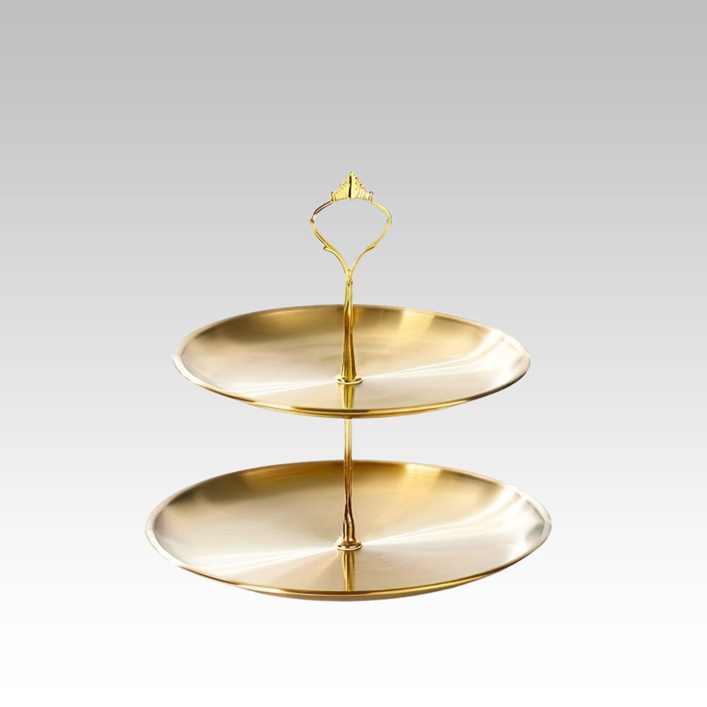 SteelTower - Stainless Steel Tiered Serving Stand for Parties