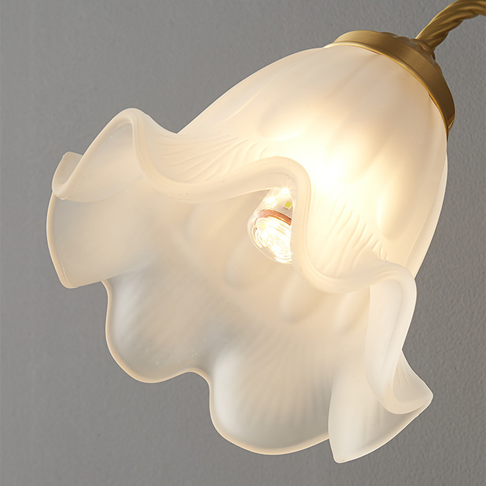 Kalvane - Retro Glass Wall Sconce for a Warm Ambiance
