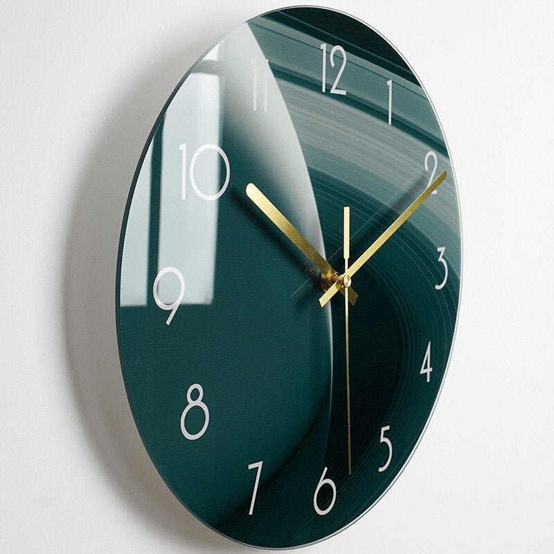 GlassArt - Artistic Glass Wall Clock