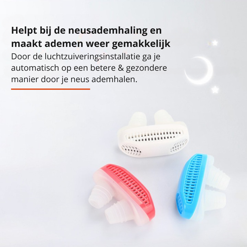 SleepPure - Anti-Ronflement et Purificateur d'Air