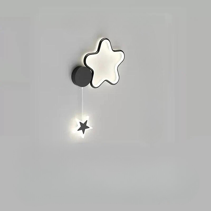 LumiDroom - Magical Moon and Stars Wall Lamp