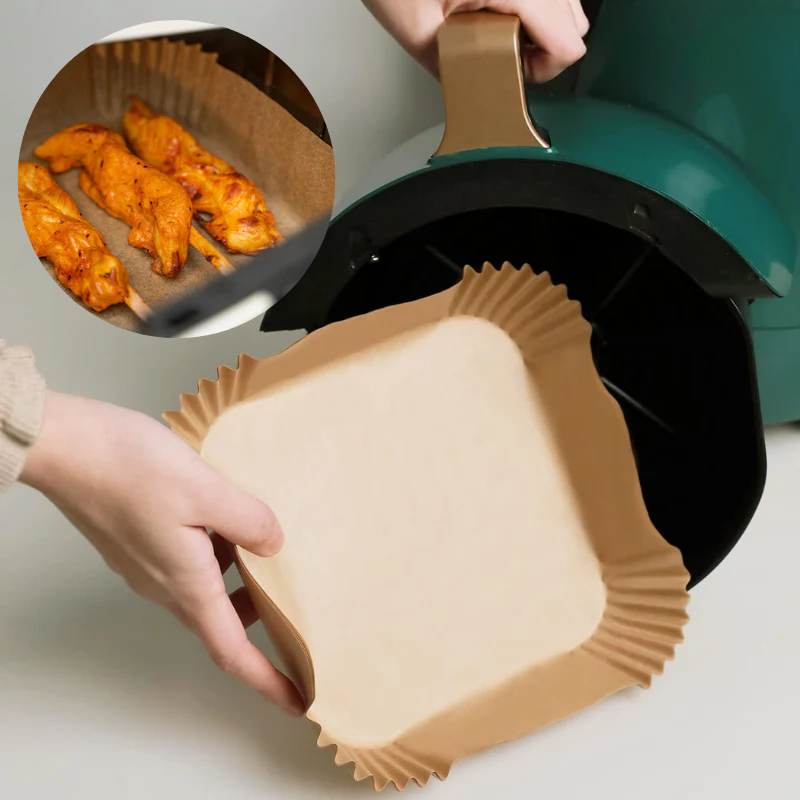 AirFryClean Paper - Non-Stick Air Fryer Cooking Paper