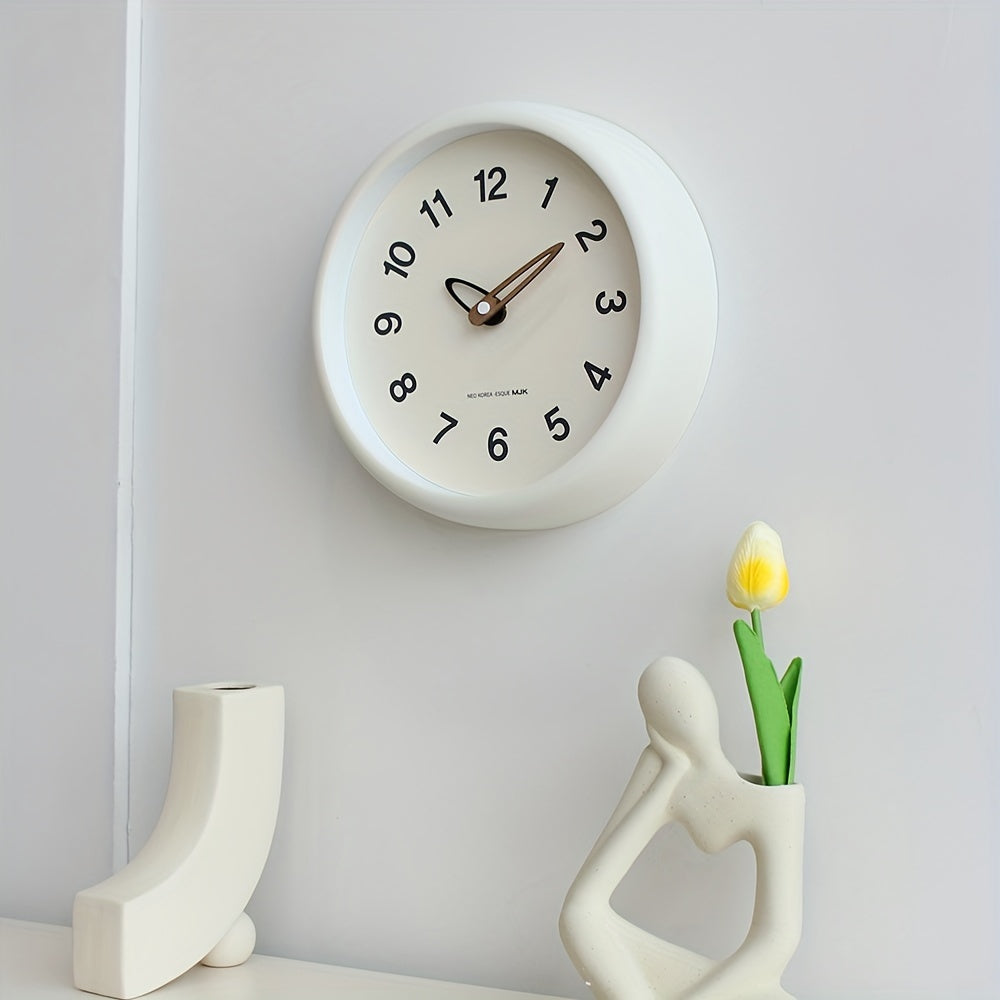 SilenceTime Clock - Elegant Silent 25cm Wall Clock