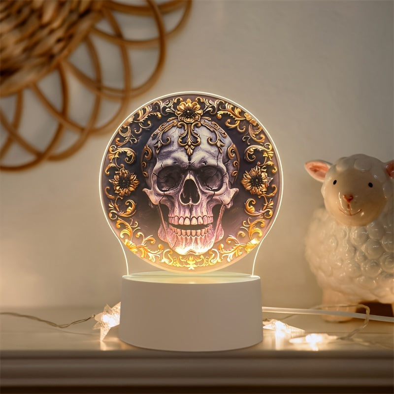 LumiSkull - USB Skull Table Lamp