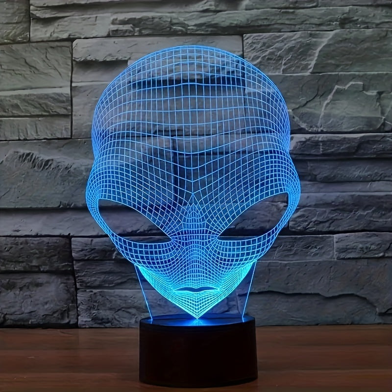 CosmicGlow Lamp - 3D LED Night Light with 7 Colors