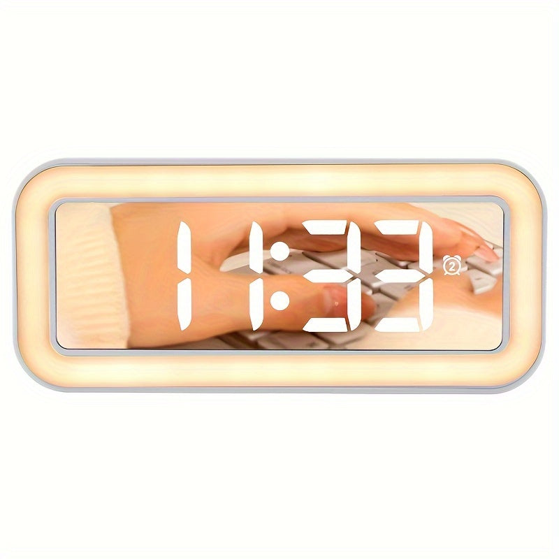 MirrorTime - Modern Mirror Digital Alarm Clock