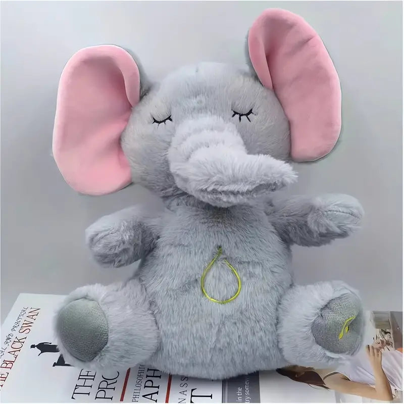 Kalmora - Breathing Elephant Plush, a Calming Companion for Peaceful Nights
