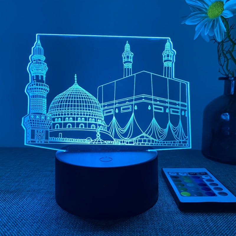 Ekova - 3D LED Mood Light with Remote Control