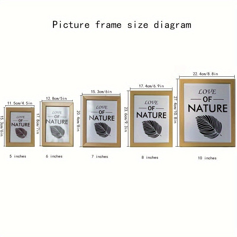 GallerySet - 11-Piece Frameless Photo Frame Set